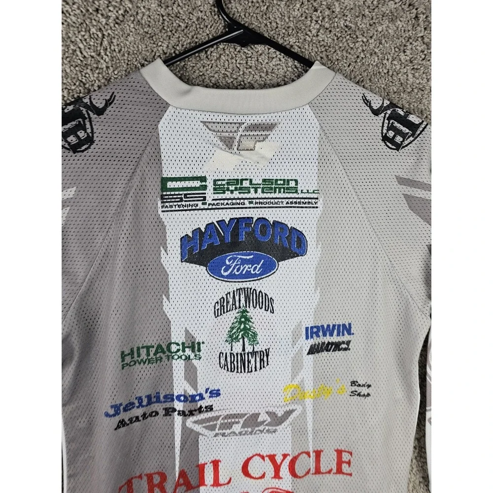 Fly Racing Kinetic 805 Motorcross Jersey Long‎ Sleeve Shirt Size Youth Large